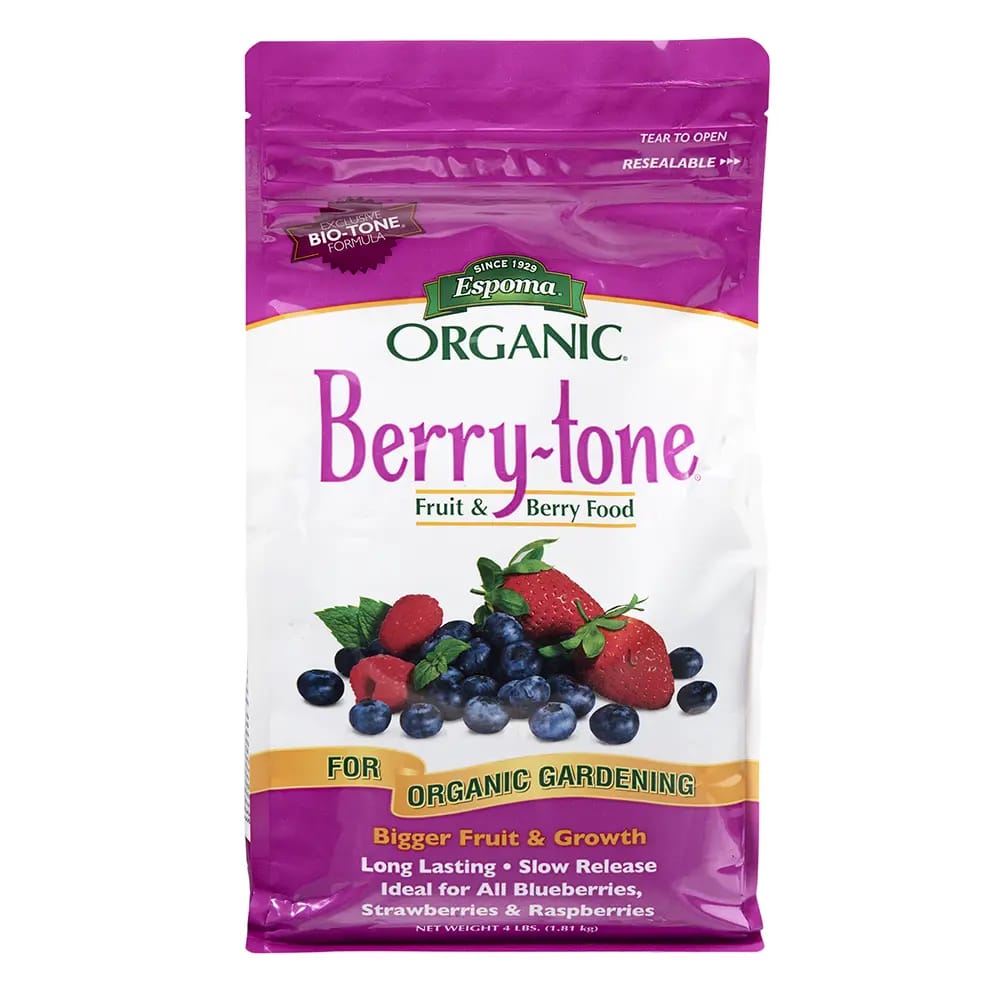 Espoma Organic Berry-Tone Fruit & Berry Food, 4lbs.