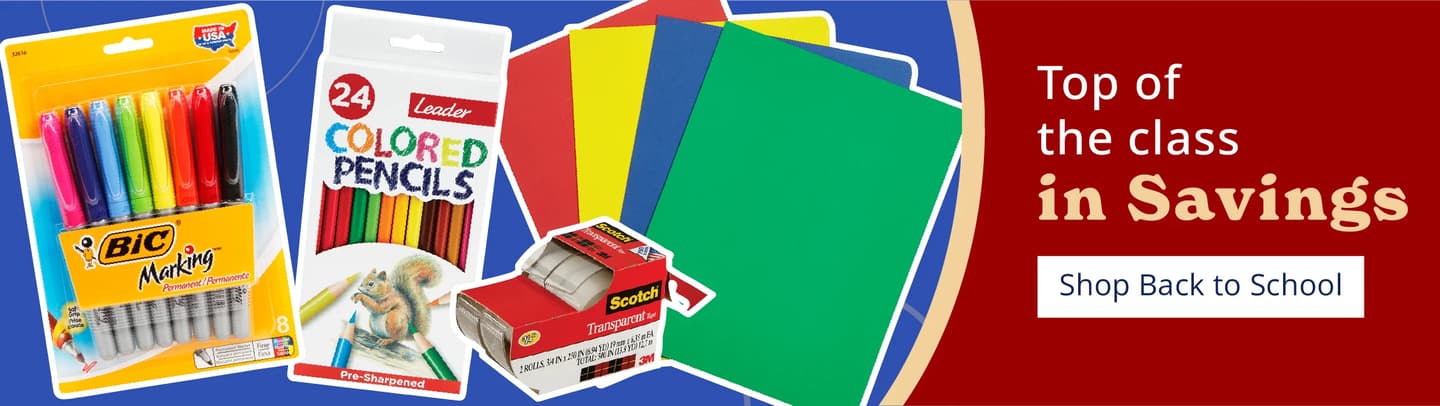 Shop Back To School