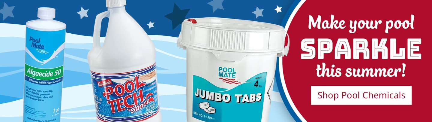 Shop pool chemicals