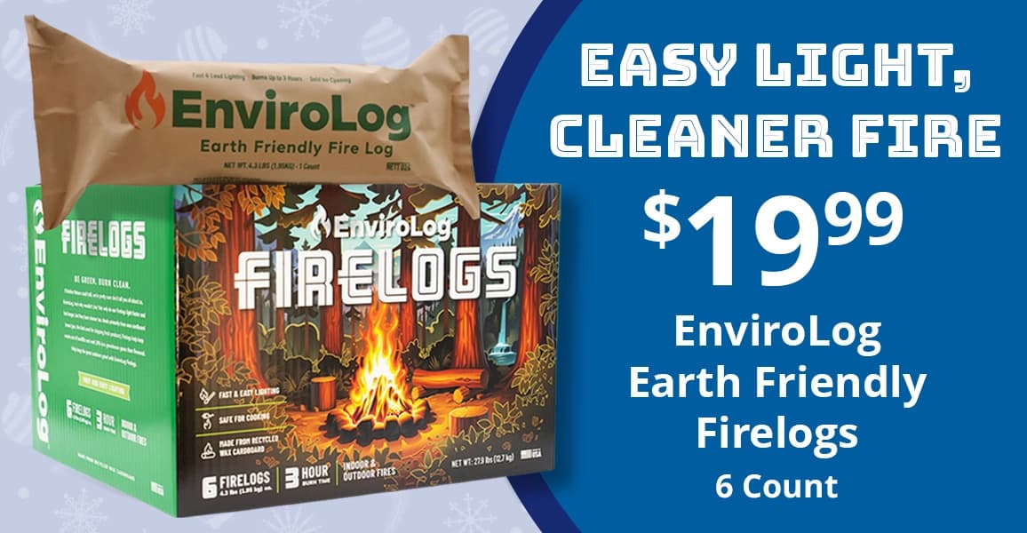 EnviroLog Earth Friendly Fire logs, 6 Count - $19.99
