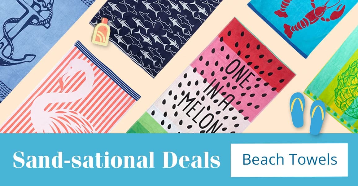 Sand-sational Deals. Shop Beach Towels.