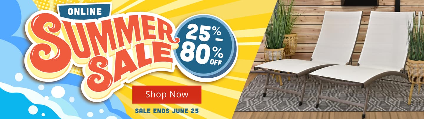 Summer Sale! 25%-80% off. [Shop now]