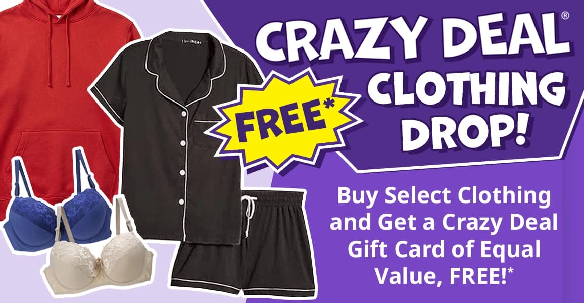 Crazy Deal Clothing Drop