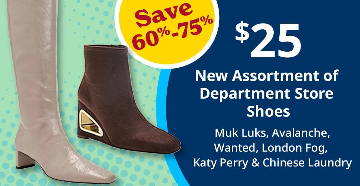 $25.00 Mulk Luks, Avalanche, Wanted, London Fog, Katy Perry & Chinese Laundry shoes / boots