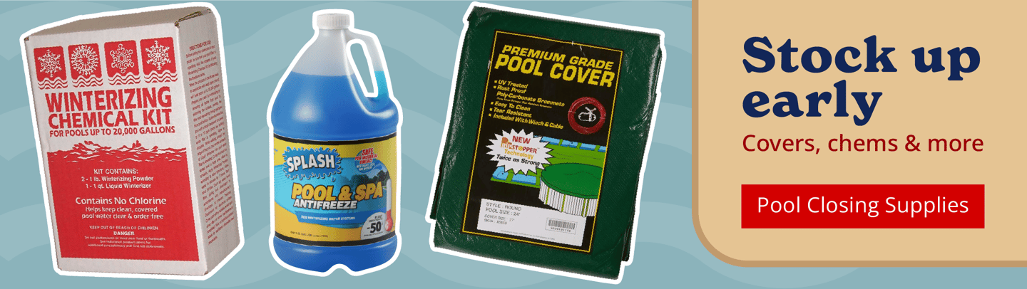 Shop Pool Closing