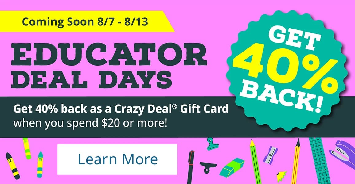 Educator Deal Days. Learn More.