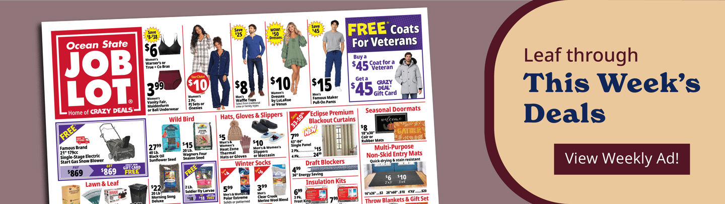 Leaf through this week's deals. [View Weekly Ad]