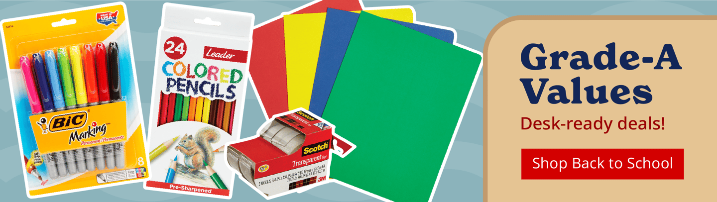 Shop Back To School
