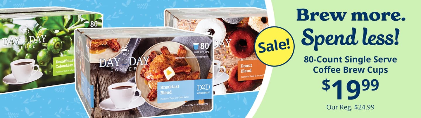 80 Count Single Serve Brew Cups