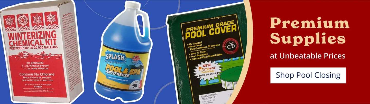 Shop Pool Closing