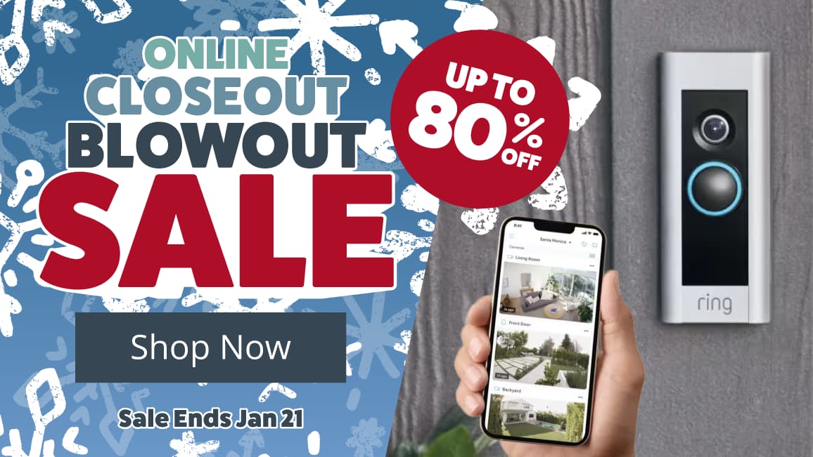 Online Closeout Blowout Sale. Up to 80% off. [Shop Now]