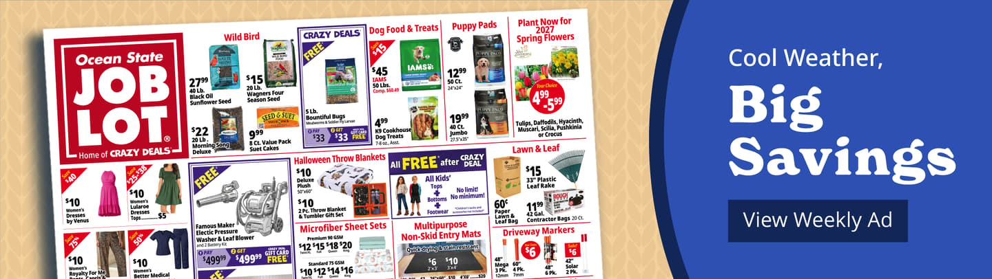 Cool Weather, Big Savings. [View Weekly Ad]