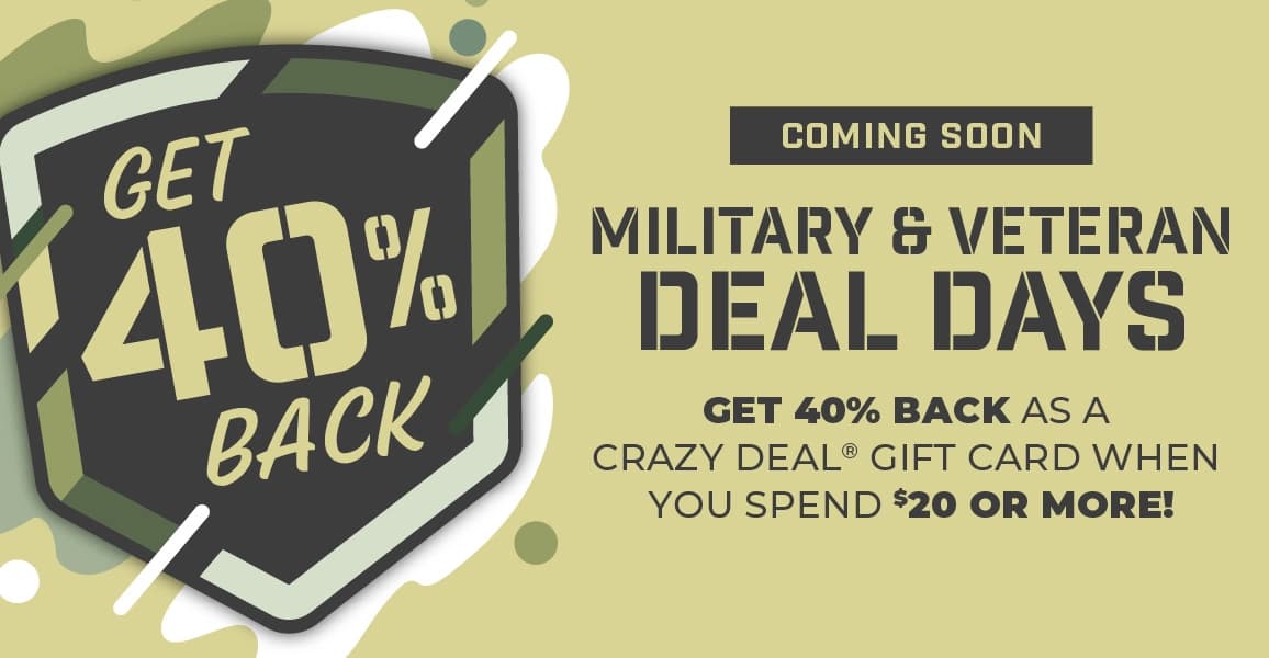 Military & Veteran Deal Days. Coming Soon!